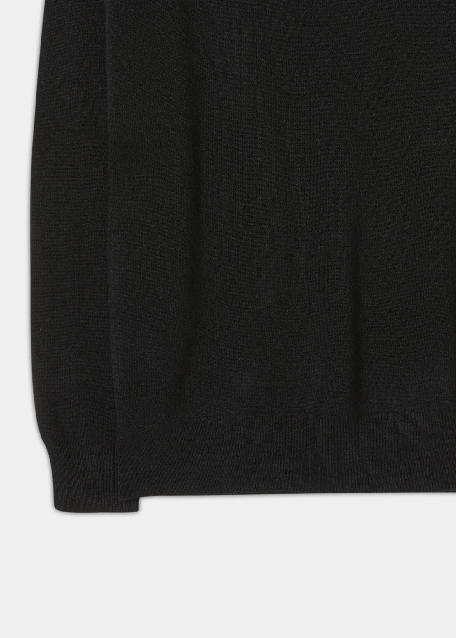 Albury Geelong Wool Jumper in Black - Regular Fit - Image 3