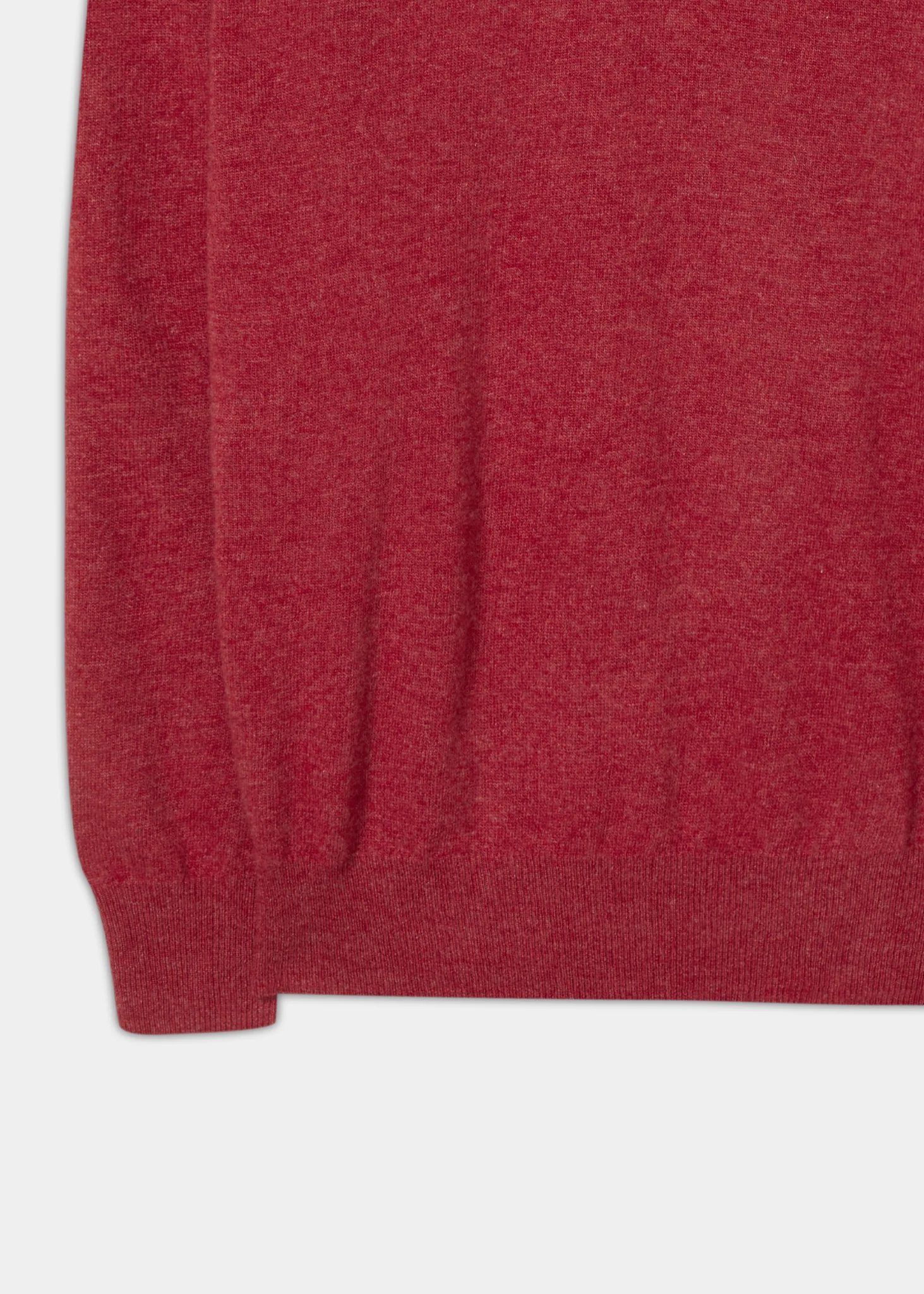 Albury Geelong Wool Jumper in Poppy Melange - Regular Fit - Image 3