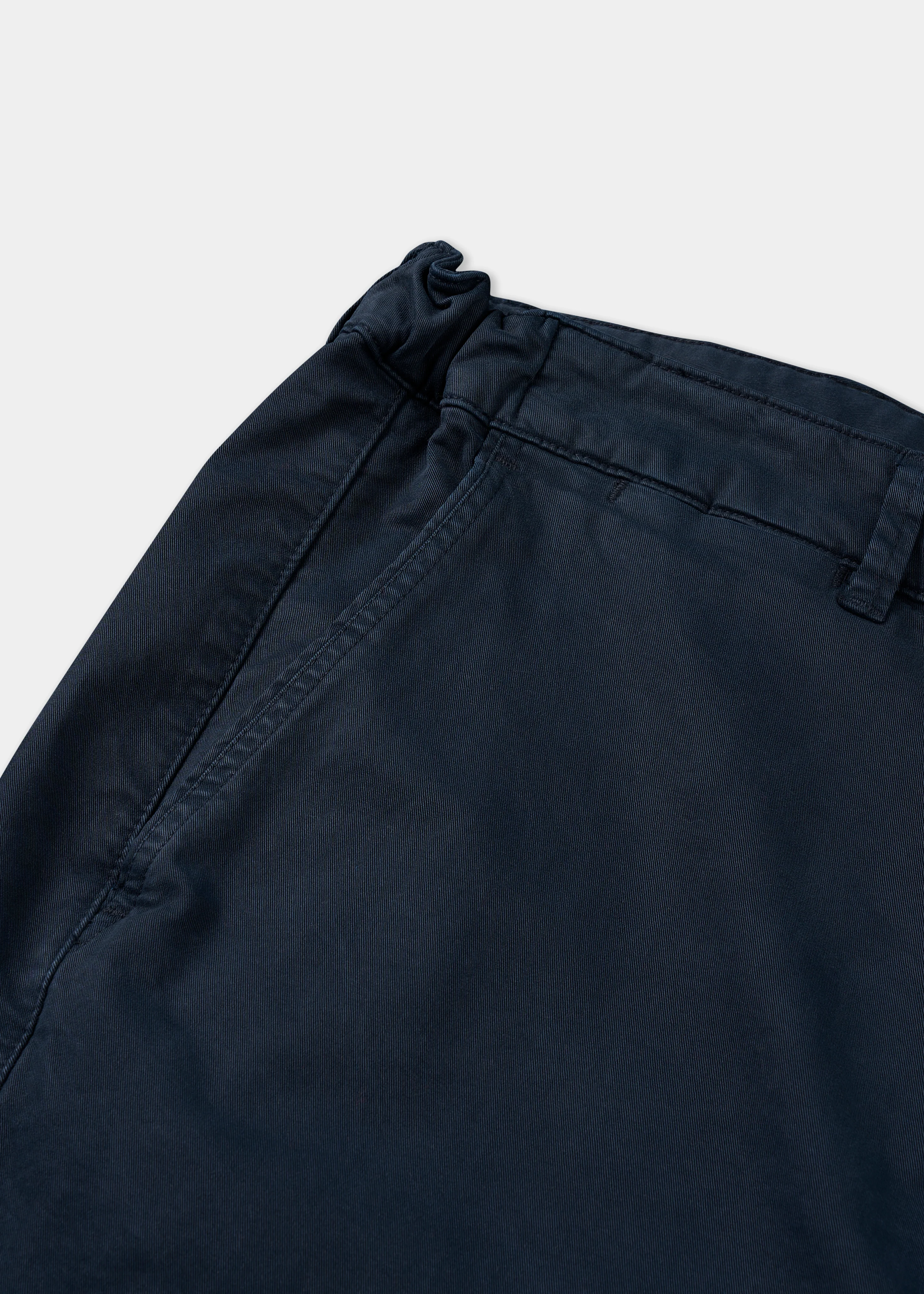 Bamforth Men's Chino Trouser In Navy - Regular Fit - Image 4