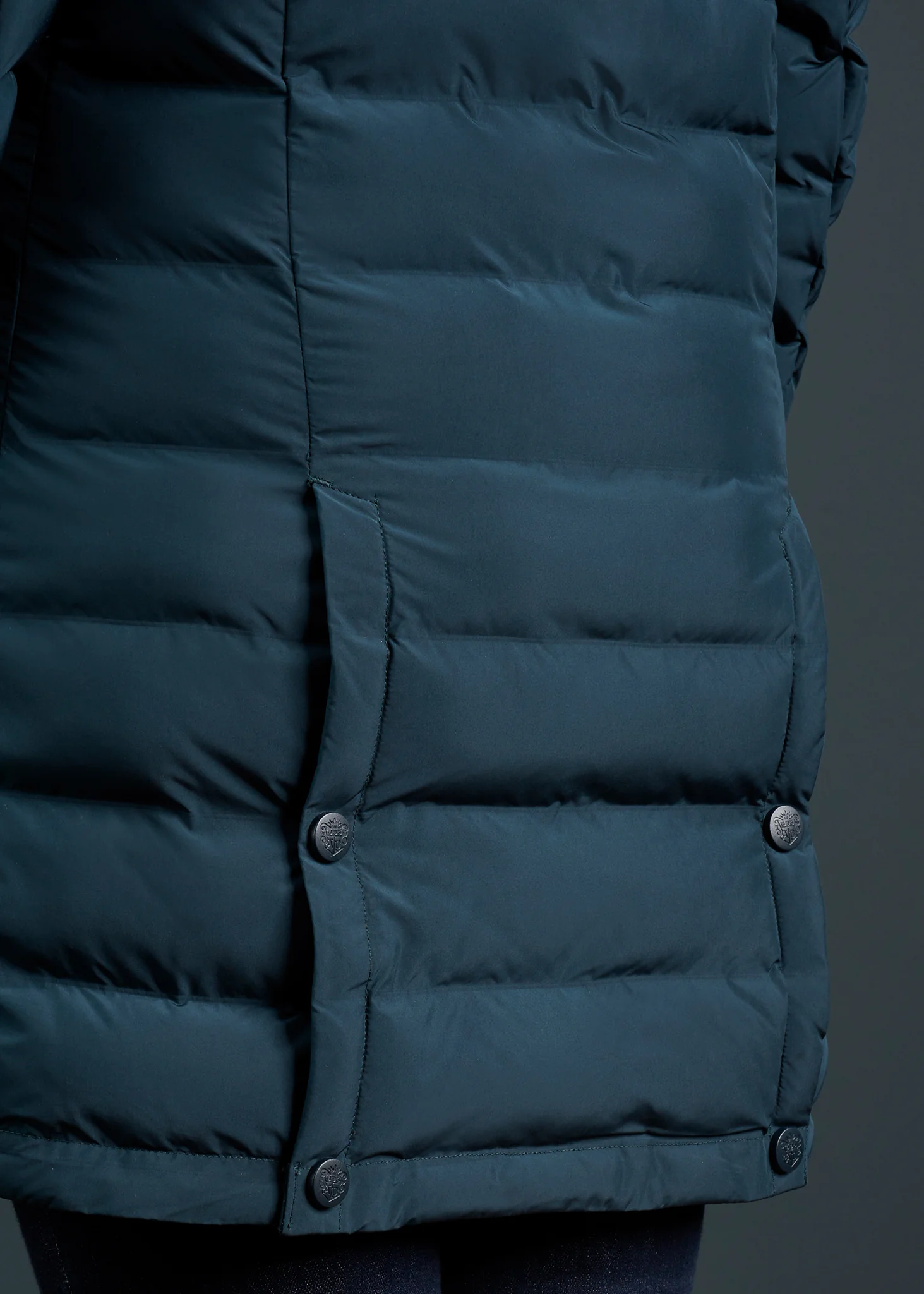Calsall Ladies Coat in Navy - Regular Fit - Image 6