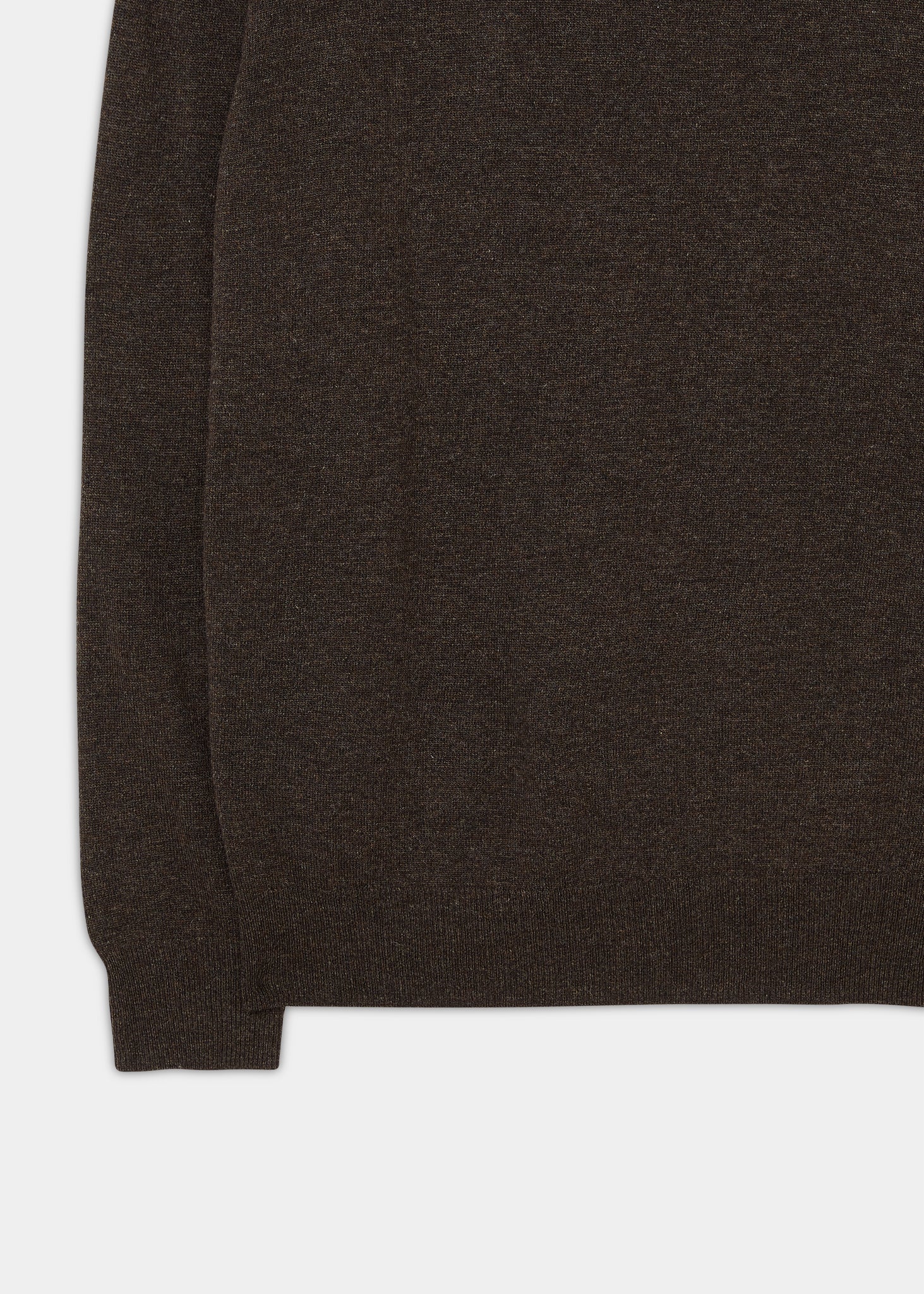 Brisbane Geelong Wool Jumper in Cocoa - Regular Fit - Image 3