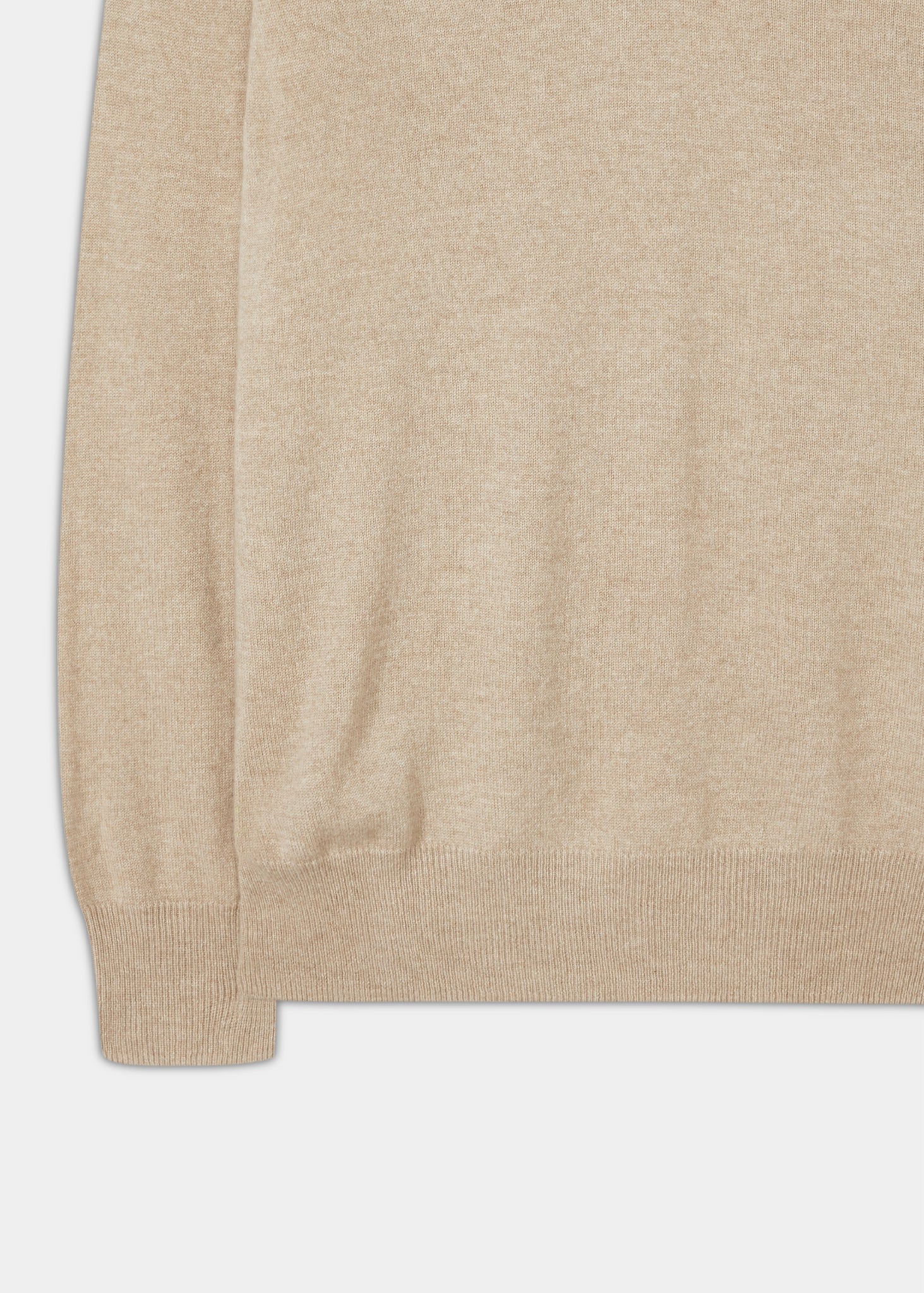 Haddington Cashmere Jumper in Linen - Regular Fit - Image 3