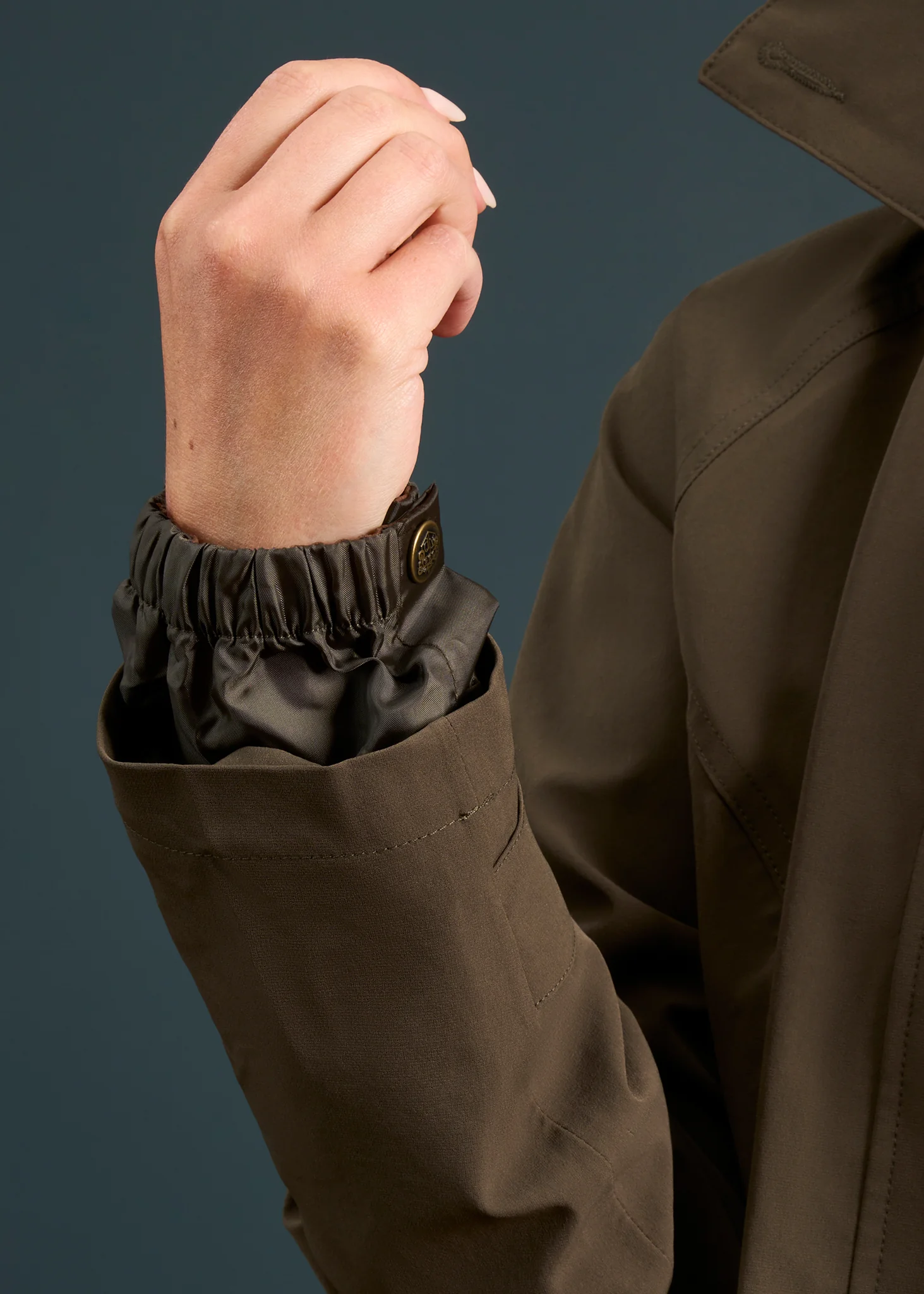 Lockwood Ladies Jacket In Olive - Image 7