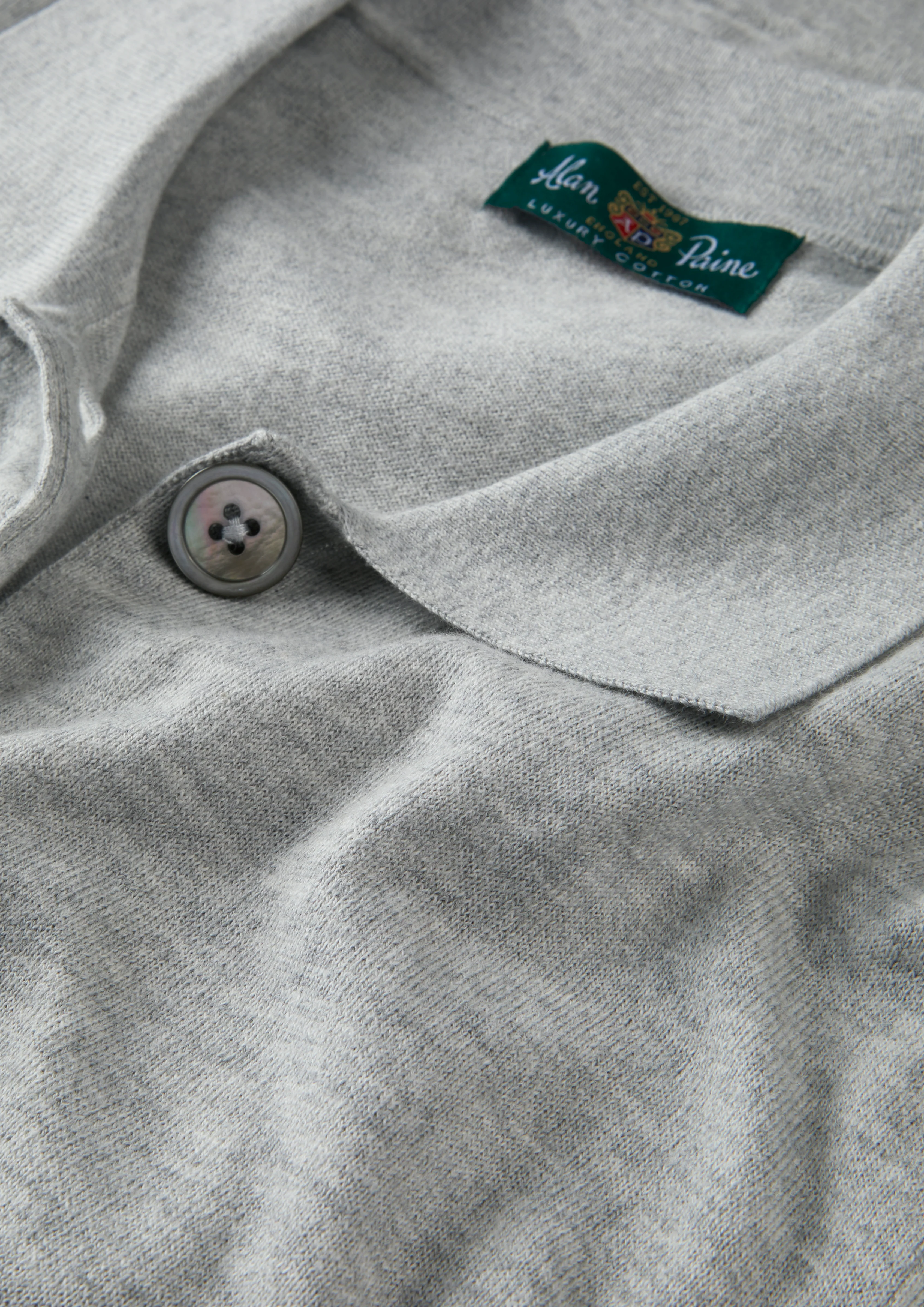 Rosa Ladies Cotton Cashmere Cardigan In Dove - Image 4