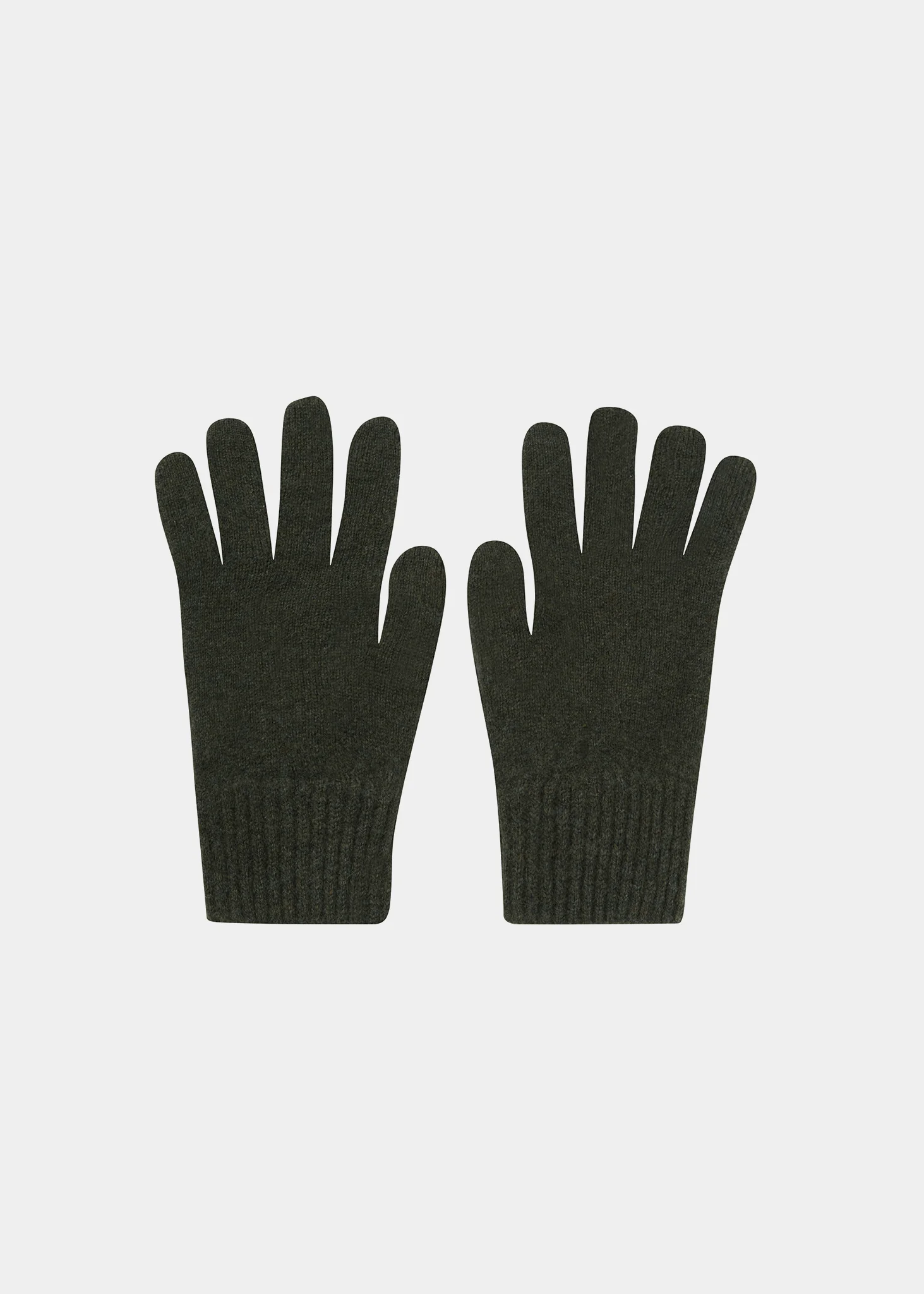 Tideswell Men's Knitted Wool Hat, Scarf and Glove Set In Seaweed - Image 6